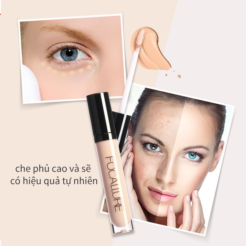 Kem che khuyết điểm FOCALLURE Coverage Concealer