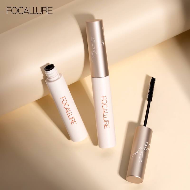 Mascara FOCALLURE đầu cọ mảnh giúp chuốt lông mi dài