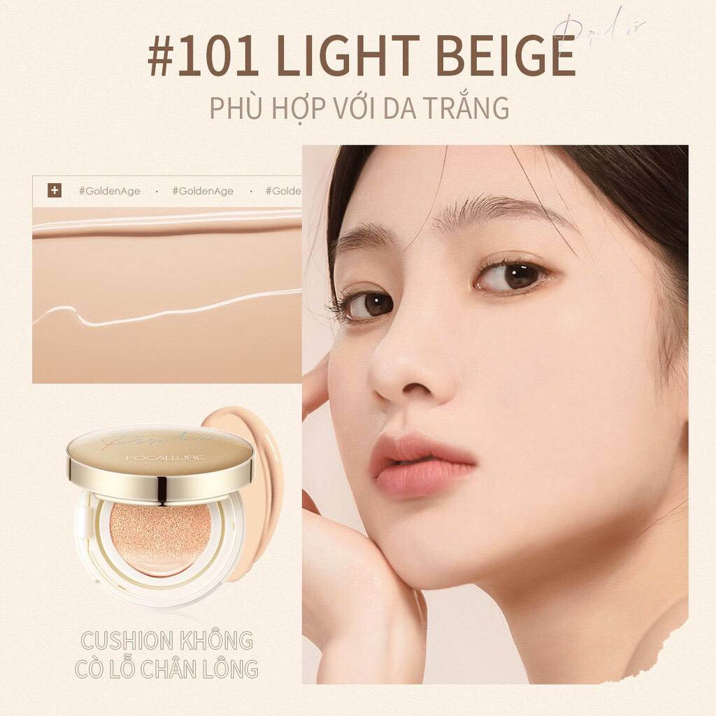 Phấn nước BB FOCALLURE PORELESS chống nước mỏng nhẹ