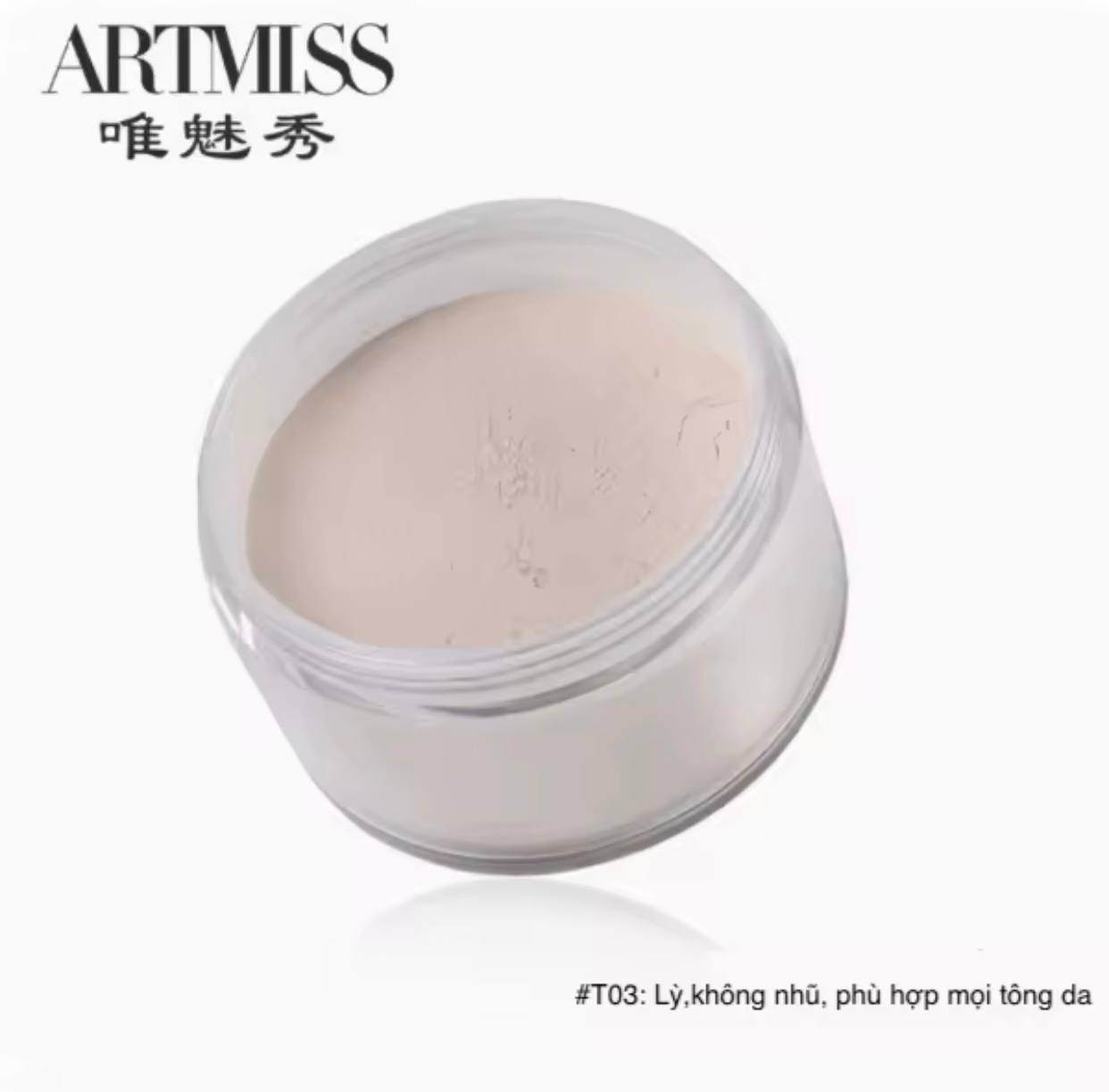 Phấn phủ Artmiss Transparent Matte Powder