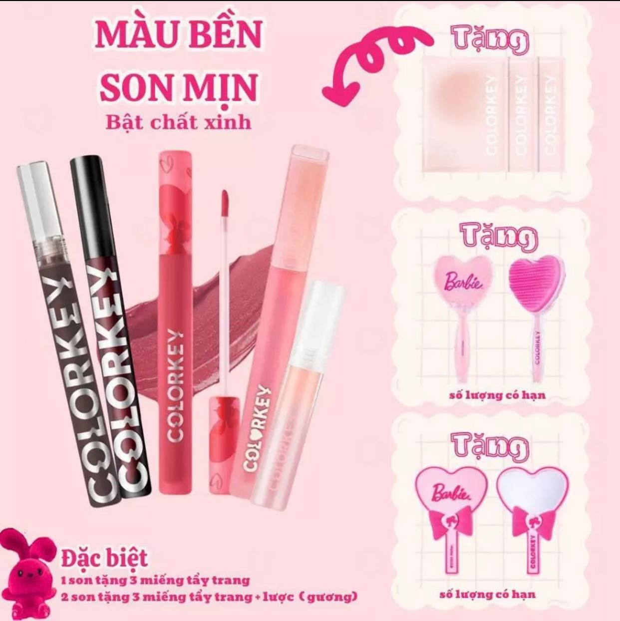 Son Bóng COLORKEY Air Lip Glaze