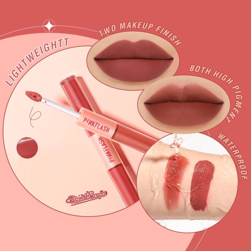 Son Môi 2 Đầu PINKFLASH DOU LIPGLOSS