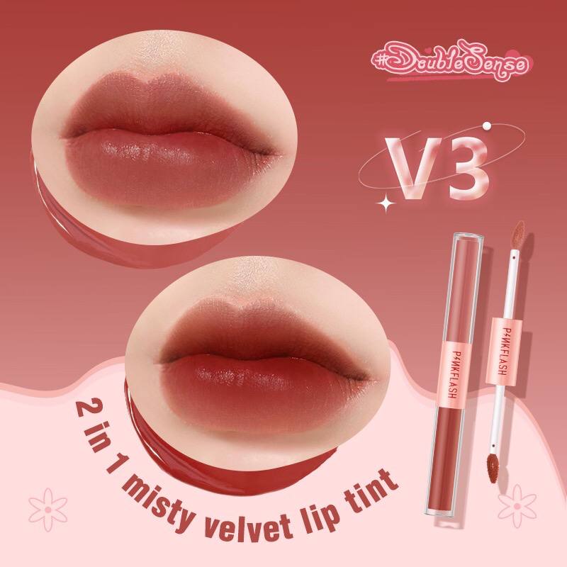 Son Môi 2 Đầu PINKFLASH DOU LIPGLOSS