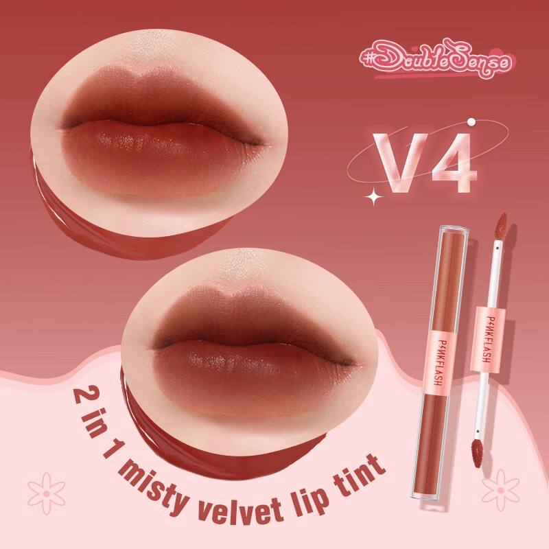 Son Môi 2 Đầu PINKFLASH DOU LIPGLOSS