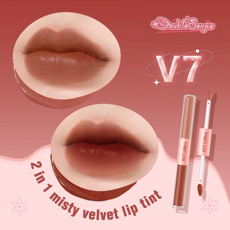 Son Môi 2 Đầu PINKFLASH DOU LIPGLOSS