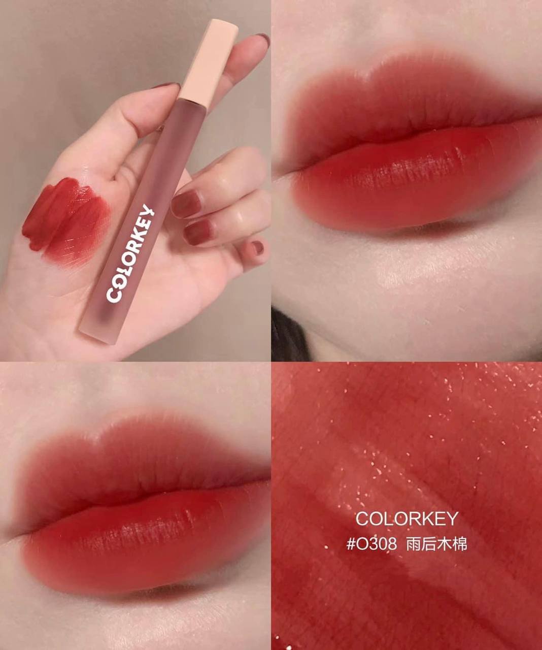 Son kem lì mềm Colorkey Soft Matte Water Tint