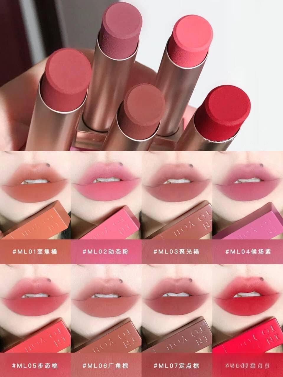 Son nhung lì dạng thỏi Into You Matt Lipstick