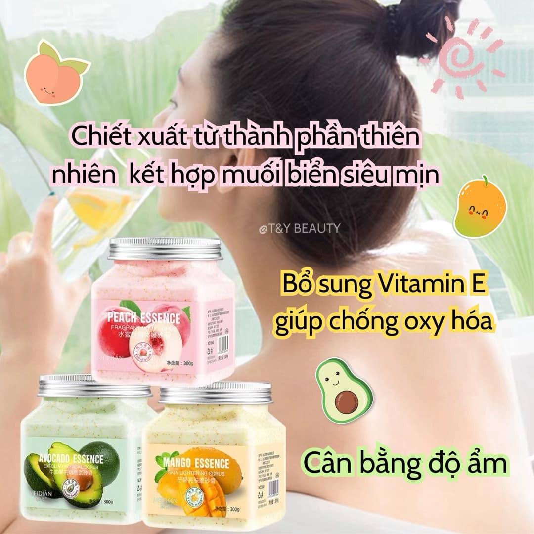 Tẩy tế bào chết body Meidian trái cây