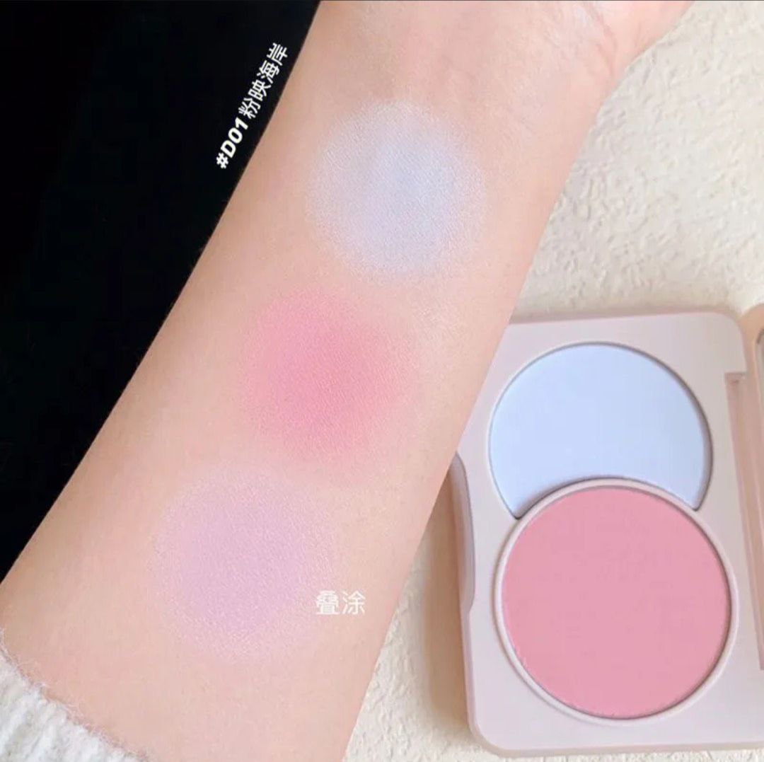 Bảng Má Hồng Judy Doll Dual Color Combination Blush