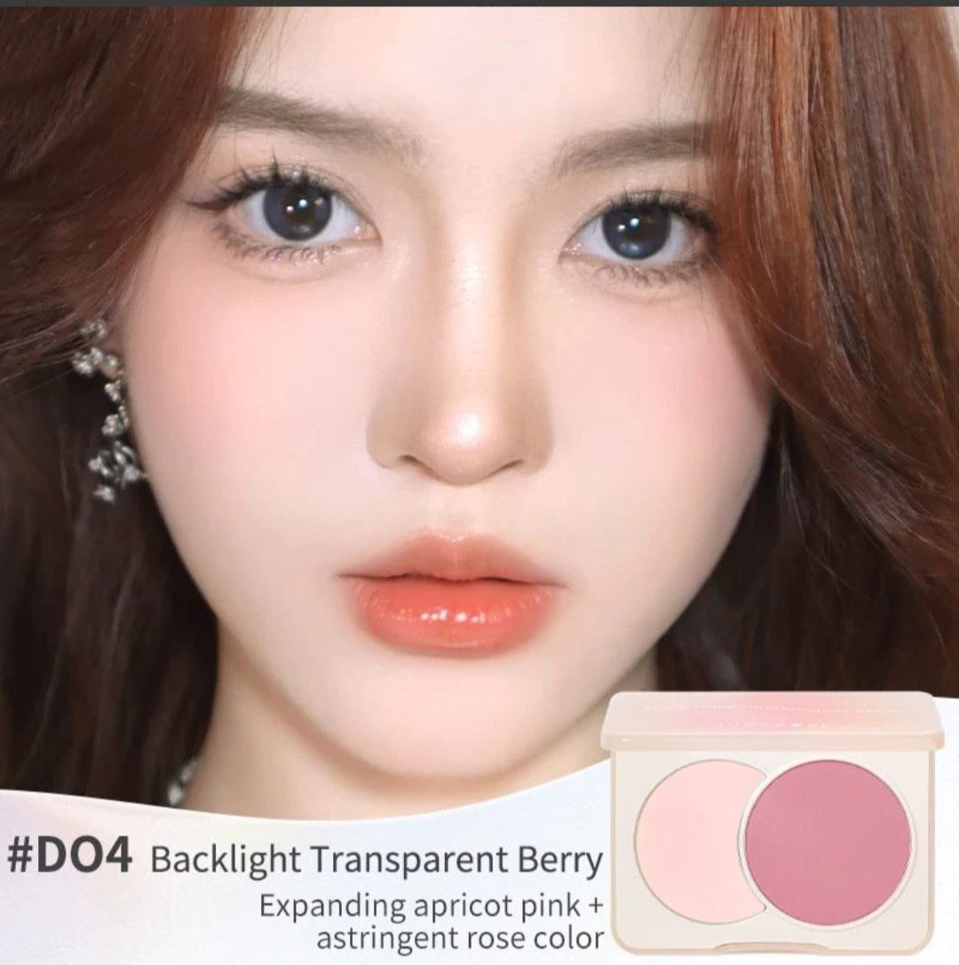 Bảng Má Hồng Judy Doll Dual Color Combination Blush