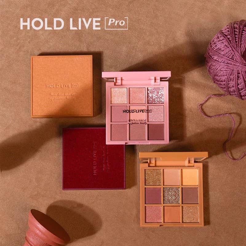 Bảng Phấn Mắt 9 Ô Hold Live Pro