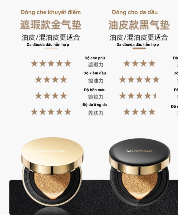 Phấn Nước Mistine Blur Matte Air Cushion